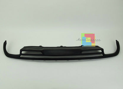 SOTTO PARAURTI PER AUDI A6 4G 2010-2014 AVANT BERLINA DIFFUSORE ABT LOOK .-