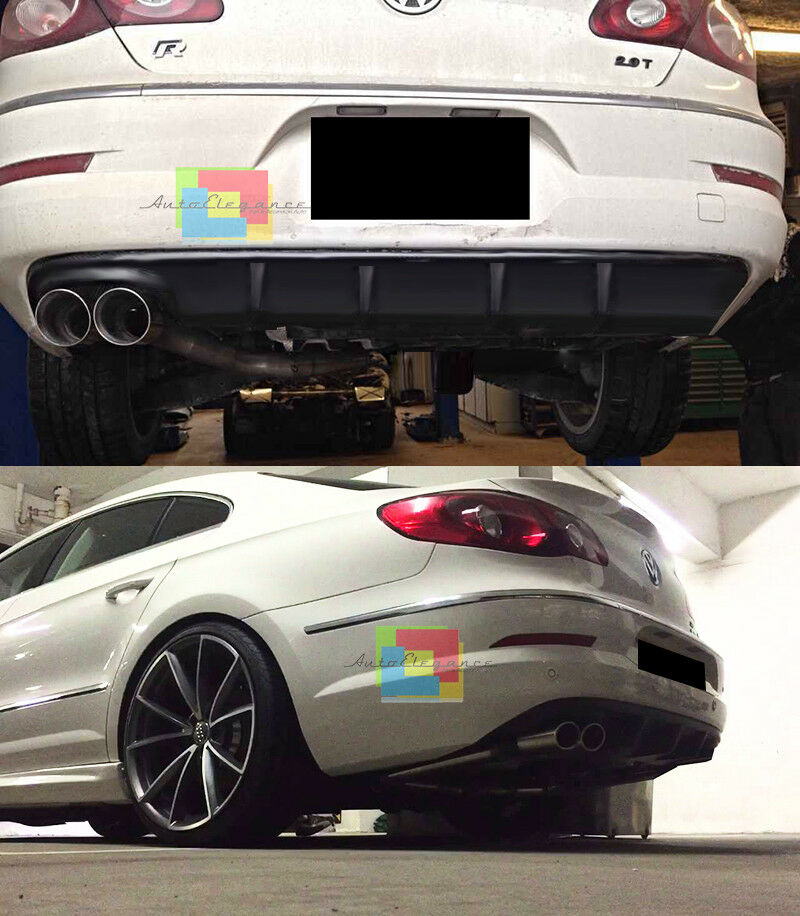 DIFFUSORE DOPPIO SCARICO POSTERIORE VW PASSAT CC 2008-2012 SOTTO PARAURTI