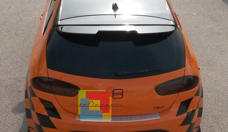 SPOILER POSTERIORE SEAT LEON 1P MK2 2009-2012 RESTYLING SUL TETTO LOOK SPORTIVO