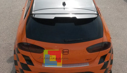 SPOILER POSTERIORE SEAT LEON 1P MK2 2009-2012 RESTYLING SUL TETTO LOOK SPORTIVO