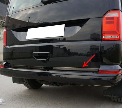 VW T6 MULTIVAN 2015+ PIASTRA CROMATA PORTELLONE POSTERIORE INOX