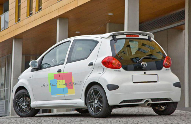 TOYOTA AYGO SPOILER SUL LUNOTTO POSTERIORE LOOK SPORTIVO