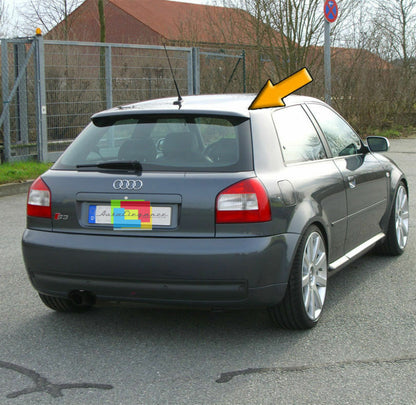 SPOILER POSTERIORE SUL TETTO AUDI A3 8L 1996-2003 LOOK S-LINE S3 -1-