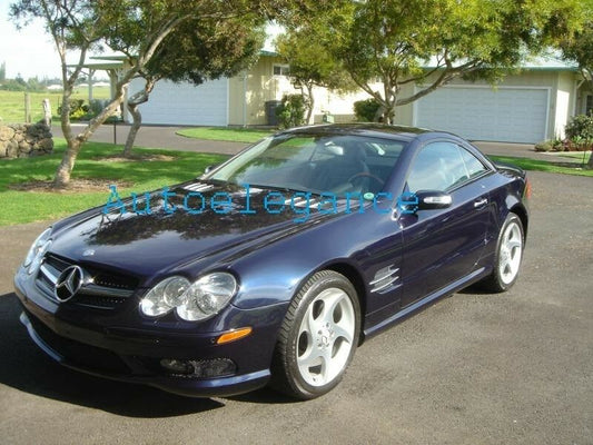 FRONT GRILLE MERCEDES SL R230 01-08 AMG SPORT DESIGN CHROME PROFILE