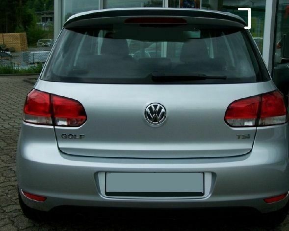 NON ADATTO PER GTI - VW GOLF 6 2008-2012 SPOILER SUL LUNOTTO POSTERIORE LOOK ABT