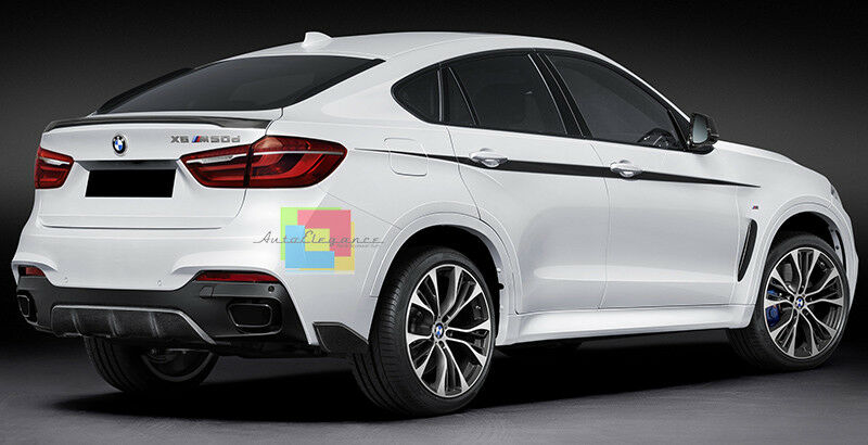 BMW X6 F16 2015 IN POI SPOILER POSTERIORE SUL COFANO IN ABS -. LOOK M-PERFORMACE AUTOELEGANCERICAMBI