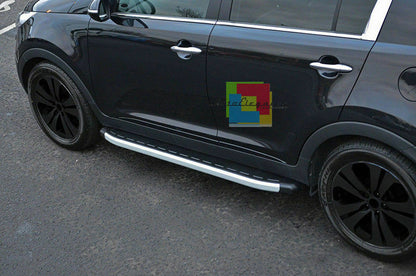 PEDANE LATERALI PORSCHE CAYENNE 2002-2010 SOTTO PORTA ANTISCIVOLO