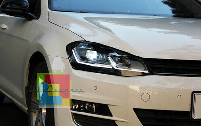 HEADLIGHTS VW GOLF VII 7.5 2017+ LIFT HEADLIGHTS + LOW BEAM + FOG LIGHTS