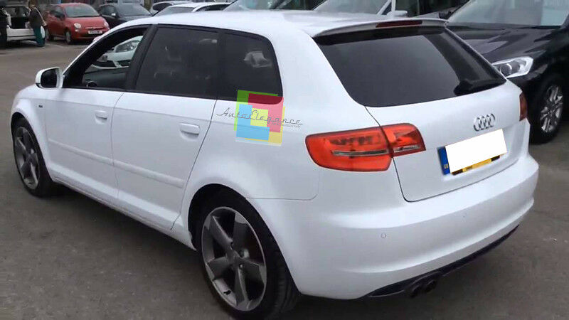 AUDI A3 2005-2012 8P SPORTBACK 5 PORTE SPOILER POSTERIORE SUL TETTO LOOK S3 ABS AUTOELEGANCERICAMBI