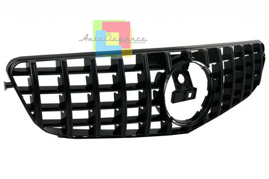 GRIGLIA ANTERIORE MERCEDES C W204 07-14 MASCHERINA AMG NERO LUCIDO MASCHERINA