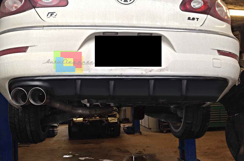 DIFFUSORE DOPPIO SCARICO POSTERIORE VW PASSAT CC 2008-2012 SOTTO PARAURTI
