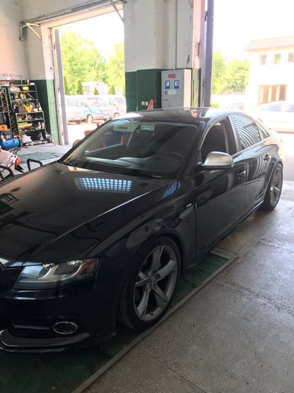 AUDI A5 S5 2007-2009 COPERTURE SATINATE SPECCHI CALOTTE PER FRECCIA A LED SLINE AUTOELEGANCERICAMBI