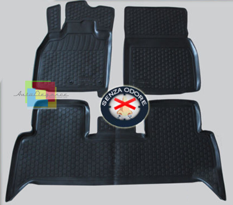 RENAULT SCENIC 2009+ SET TAPPETINI AUTO IN GOMMA - TAPPETI TOP QUALITA .-.