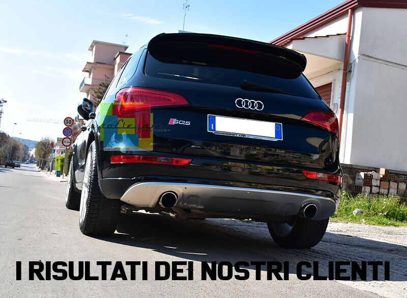 PIASTRE ACCIAIO SOTTO PARAURTI AUDI Q5 8R 2008-2013 ANTERIORE E POSTERIORE SQ5 -
