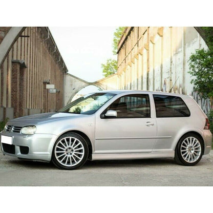 VW GOLF 4 IV 3 PORTE MINIGONNE LATERALI SOTTO PORTA RS ABS / PLASTIC LOOK R32