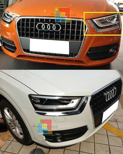 MODANATURE ADESIVE 3M SUI FARI ANTERIORI PER AUDI Q3 2012-2015