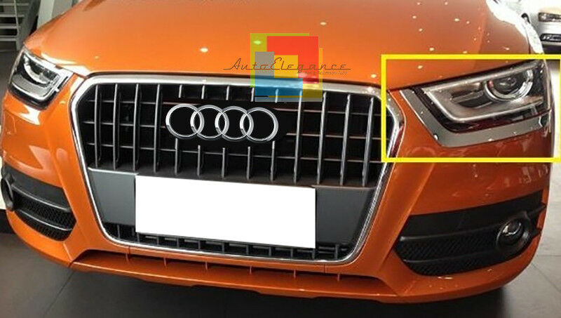 MODANATURE ADESIVE 3M SUI FARI ANTERIORI PER AUDI Q3 2012-2015