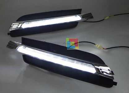 GRIGLIE FENDINEBBIA LUCI DIURNE LED PER AUDI A6 4G C7 2011-2014 CAMBUS DAYTIME