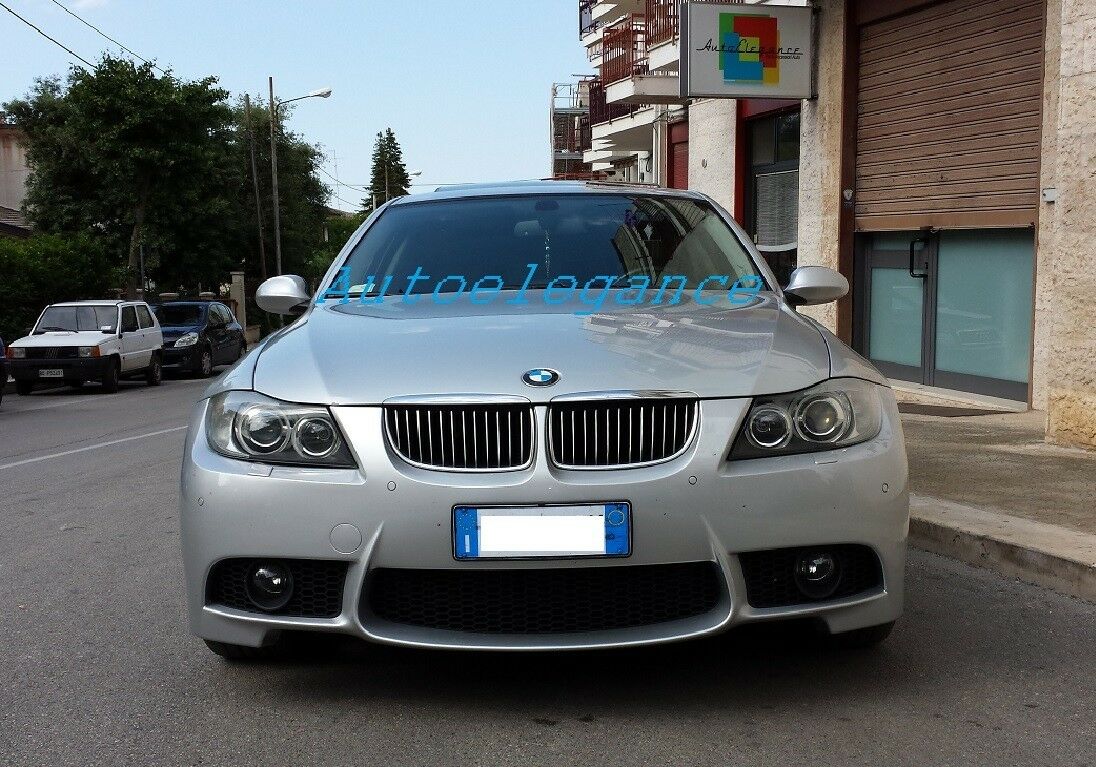 BMW SERIE 3 E90 E91 2004-2008 PARAURTI ANTERIORE - SENZA FENDINEBBIA DESIGN M3 AUTOELEGANCERICAMBI