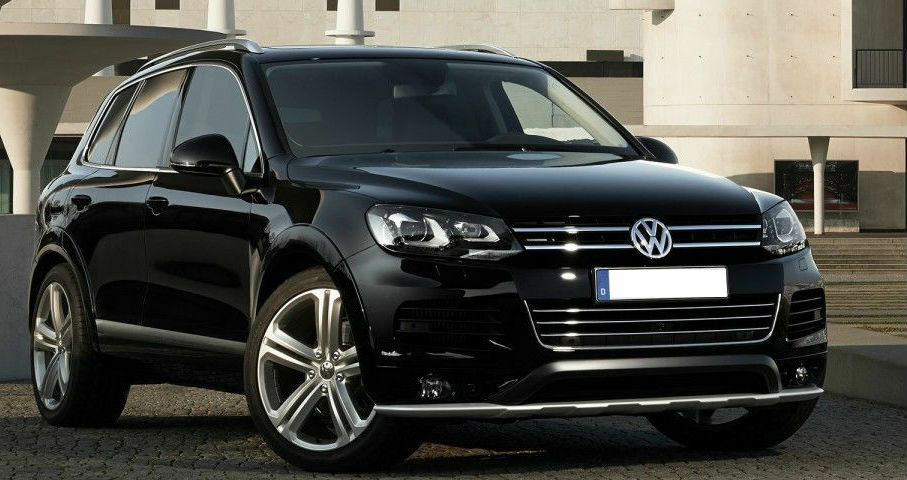 SOTTO PARAURTI VW TOUAREG 2010-2014 ANTERIORE & POSTERIORE LOOK SPORTIVO ABS -