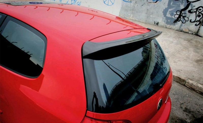 VW GOLF 5 V 2003-2008 SPOILER POSTERIORE SUL TETTO DESIGN GTI NERO LUCIDO 0153