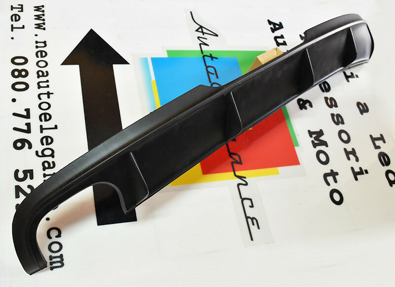 DIFFUSORE SOTTO PARAURTI POSTERIORE PER AUDI TT 8J 06-14 - ESTRATTORE STT TTRS