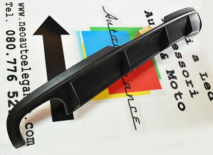 DIFFUSORE SOTTO PARAURTI POSTERIORE PER AUDI TT 8J 06-14 - ESTRATTORE STT TTRS