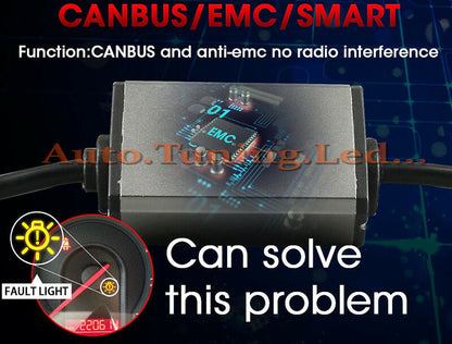 LOW BEAM + HIGH BEAM LED 16.000LM FOR FIAT IDEA