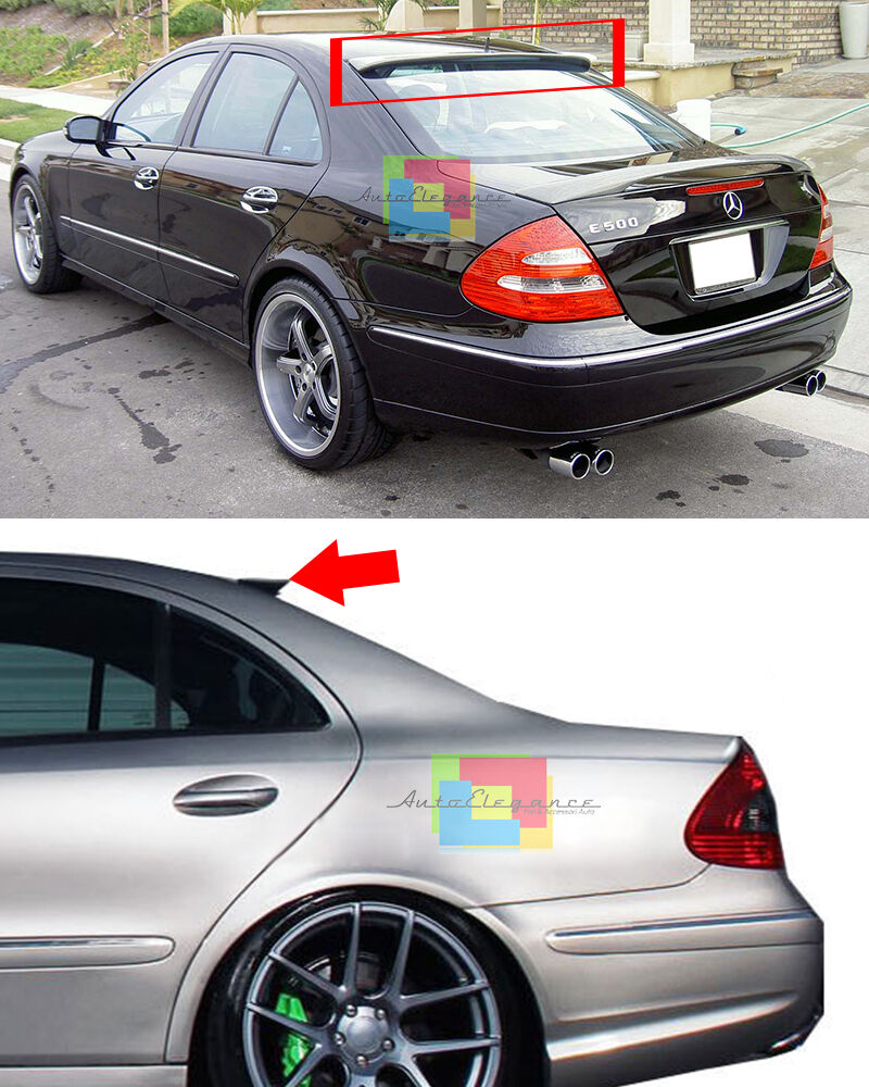 MERCEDES E-CLASS W211 REAR WINDOW SPOILER AMG LOOK