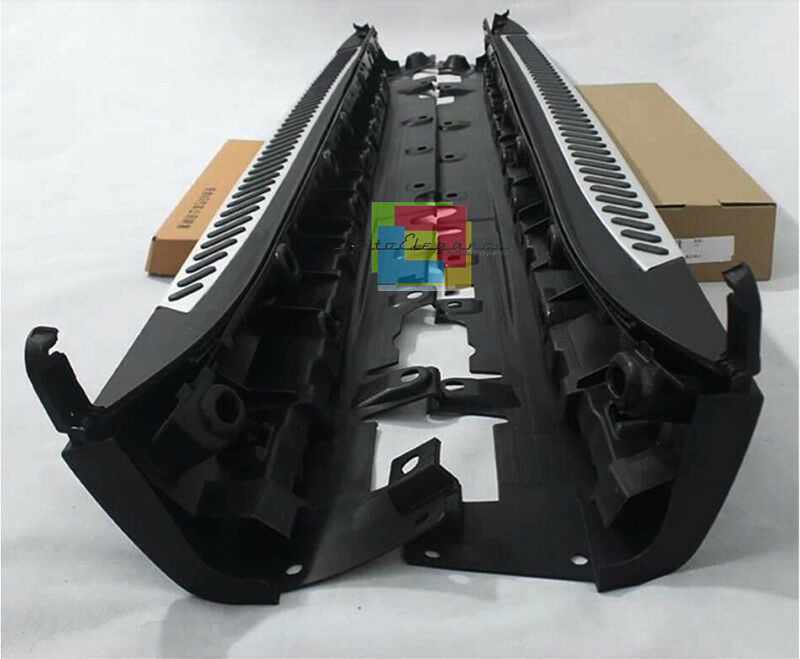 PEDANE LATERALI PER BMW X6 F16 2014+ SOTTOPORTA IN ALLUMINIO TOP QUALITA&apos; .-.