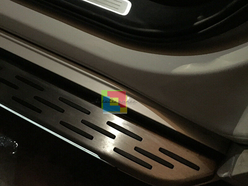 PEDANE VOLVO XC90 SPA II 2015+ LATERALI ANTISCIVOLO SOTTOPORTA IN ALLUMINIO