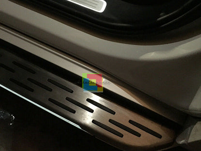 PEDANE VOLVO XC90 SPA II 2015+ LATERALI ANTISCIVOLO SOTTOPORTA IN ALLUMINIO