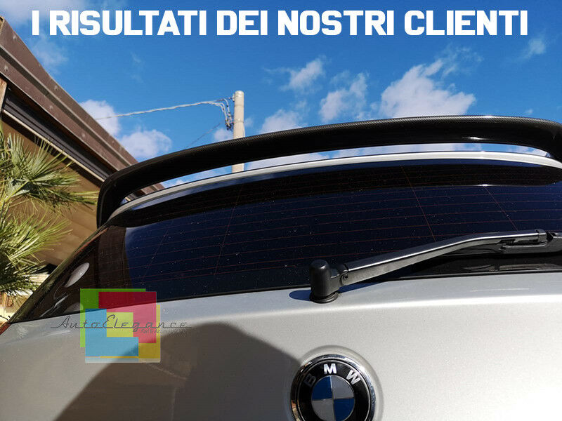 BMW SERIE 1 E87 E81 04-11 SPOILER POSTERIORE ALETTONE SUL TETTO LOOK SPORTIVO AUTOELEGANCERICAMBI