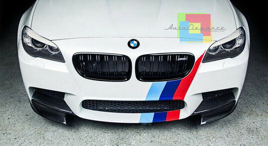 BAFFI SOTTO PARAURTI ANTERIORE BMW SERIE 5 F10 F11 LOOK M - PER PARAURTI M PACK AUTOELEGANCERICAMBI