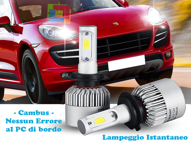 LAMPADE ABBAGLIANTI DIURNA DRL LED PORSCHE MACAN 2014+ ISTANTANEO CREE .-