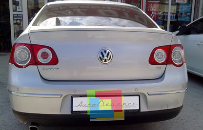 VW PASSAT 3C B6 2005-2010 REAR BONNET SPOILER R36 LOOK