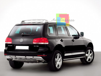 UNDER BUMPER SPOILER REAR PROTECTION VW TOUAREG 7L 02-06 SPORTY LOOK