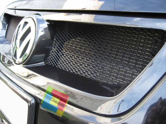 VW TOUAREG 02-06 FRONT GRILLE TUNING DESIGN IN ABS WITH HONEYCOMB MESH