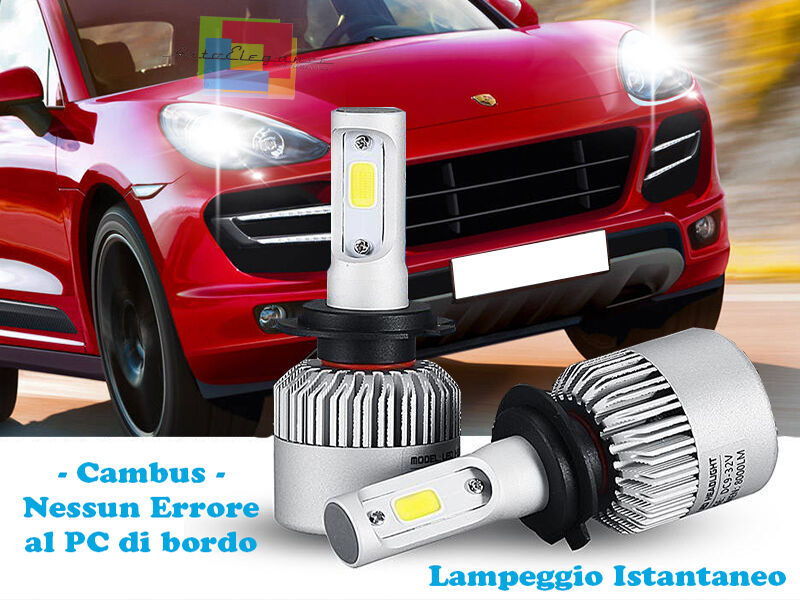 LED LOW BEAM LAMPS PORSCHE MACAN 2014+ INSTANT 6000K CREE