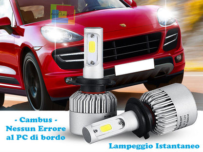 LED LOW BEAM LAMPS PORSCHE MACAN 2014+ INSTANT 6000K CREE