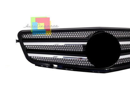 GRIGLIA ANTERIORE MERCEDES W204 S204 C204 2007-2014 DESIGN AMG C63