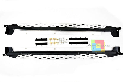 PEDANE LATERALI TOP QUALITA&apos; PER HYUNDAI KONA 2017 IN POI SOTTOPORTA ANTISCIVOLO