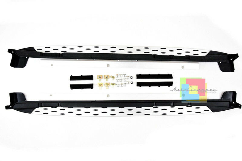 PEDANE LATERALI PER HYUNDAI KONA DAL 2017 IN POI SOTTOPORTA ANTISCIVOLO