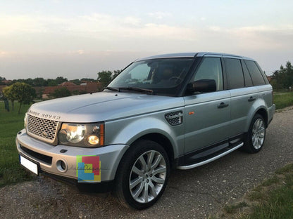 LAND ROVER RANGE ROVER SPORT 05-08 SET GRIGLIE PLATINO LOOK AUTOBIOGRAPHY