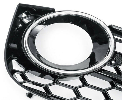 AUDI A5 2007-2011 COUPE SPORTBACK GRIGLIE FENDINEBBIA RS5 NIDO D'APE BORDO CROMO AUTOELEGANCERICAMBI