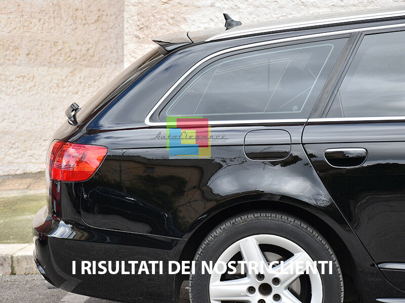 SPOILER POSTERIORE AUDI A6 4F C6 2004-2011 SUL TETTO S6 S-LINE TOP QUALITA' .-.