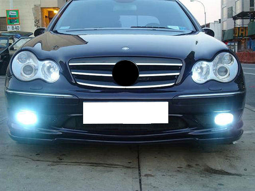 MERCEDES C-CLASS W203 2000-2007 AMG FRONT GRILLE BLACK / CHROME GRILLE