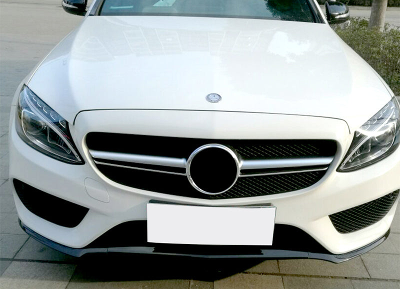 MERCEDES CLASSE C W205 S205 2014-2018 GRIGLIA ANTERIORE AMG PROFILO SATINATO