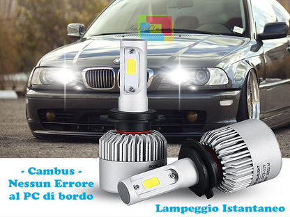 LED HIGH BEAM LAMPSBMW 3 SERIES E46 COUPE 99-03 INSTANT FLASH 6000K