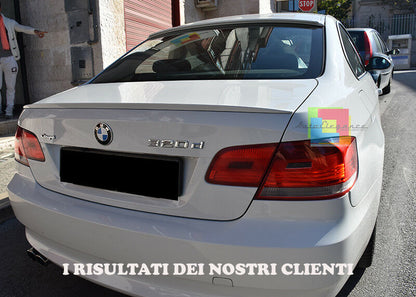 BMW SERIE 3 E92 E93 COUPE CABRIO 06-11 SPOILER POSTERIORE SUL COFANO LOOK M3 AUTOELEGANCERICAMBI